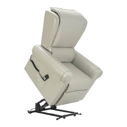 Anita2 in pelle Poltrona Relax elettrica reclinabile 2 motori Detraibile 19%