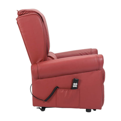 Anita2 in pelle Poltrona Relax elettrica reclinabile 2 motori Detraibile 19%