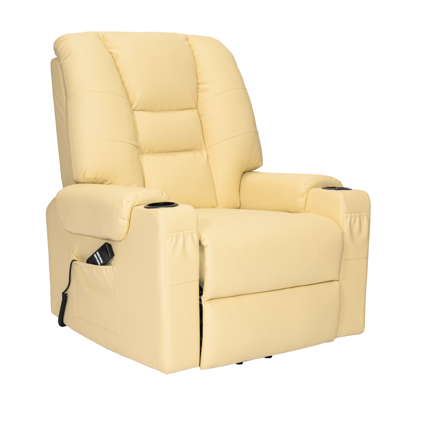 Bonny2 Poltrona Relax Elettrica alzapersona 2 motori Braccioli estraibili Vibromassaggio Detraibile