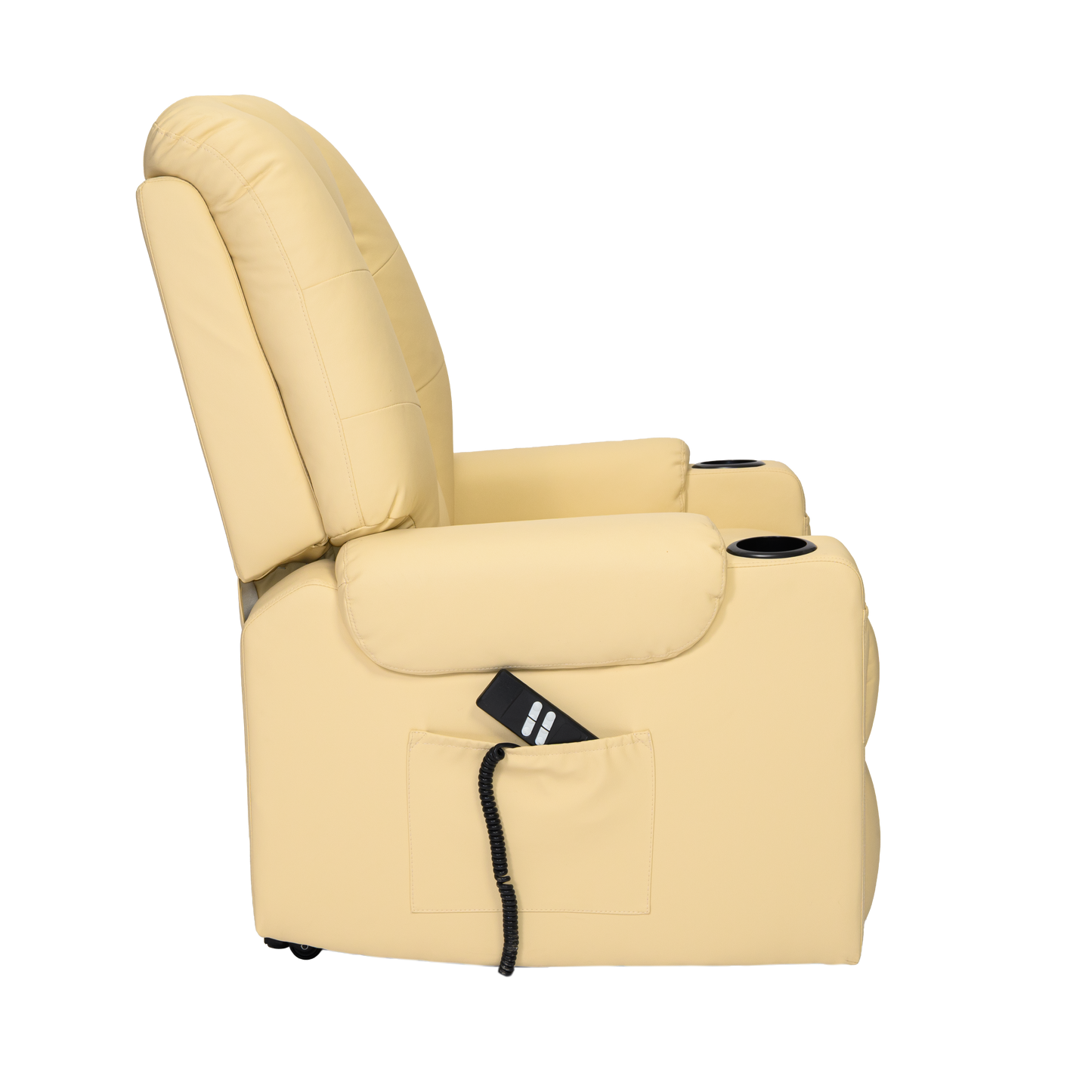 Bonny2 Poltrona Relax Elettrica alzapersona 2 motori Braccioli estraibili Vibromassaggio Detraibile