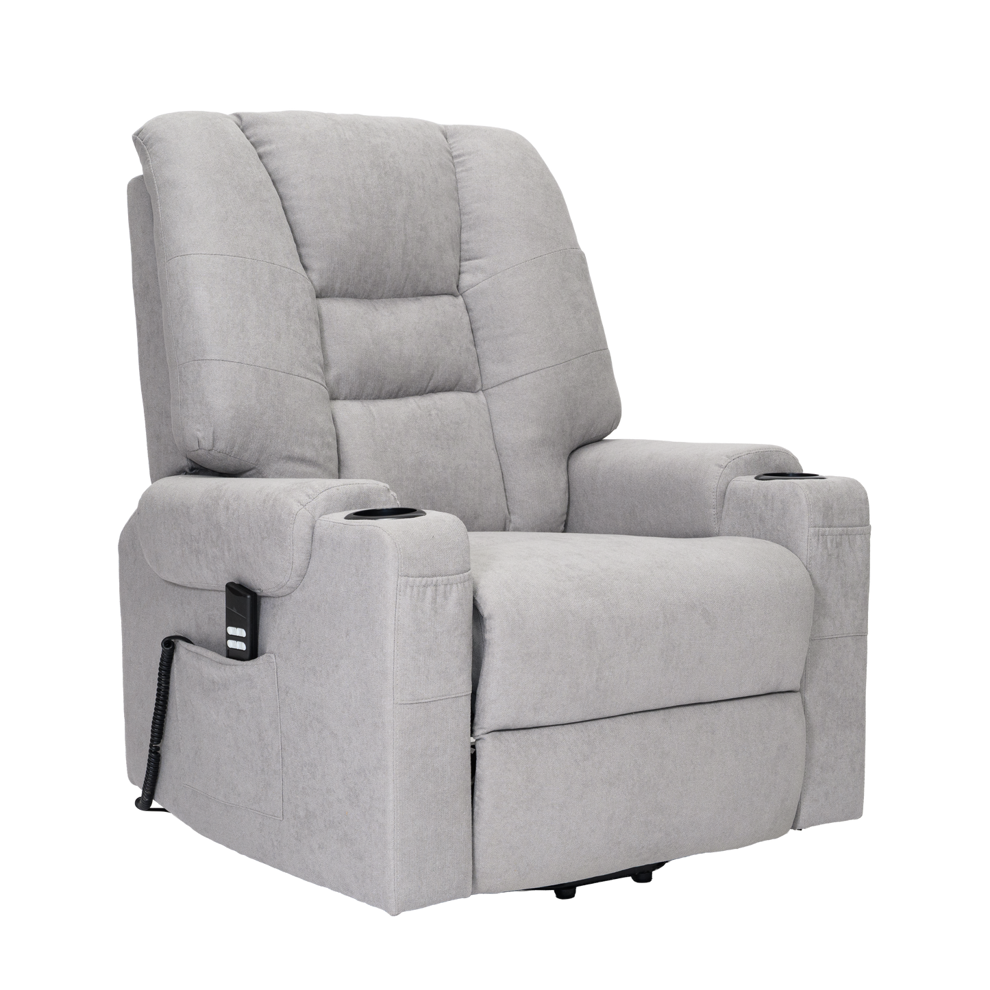 Bonny2 Poltrona Relax Elettrica alzapersona 2 motori Braccioli estraibili Vibromassaggio Detraibile