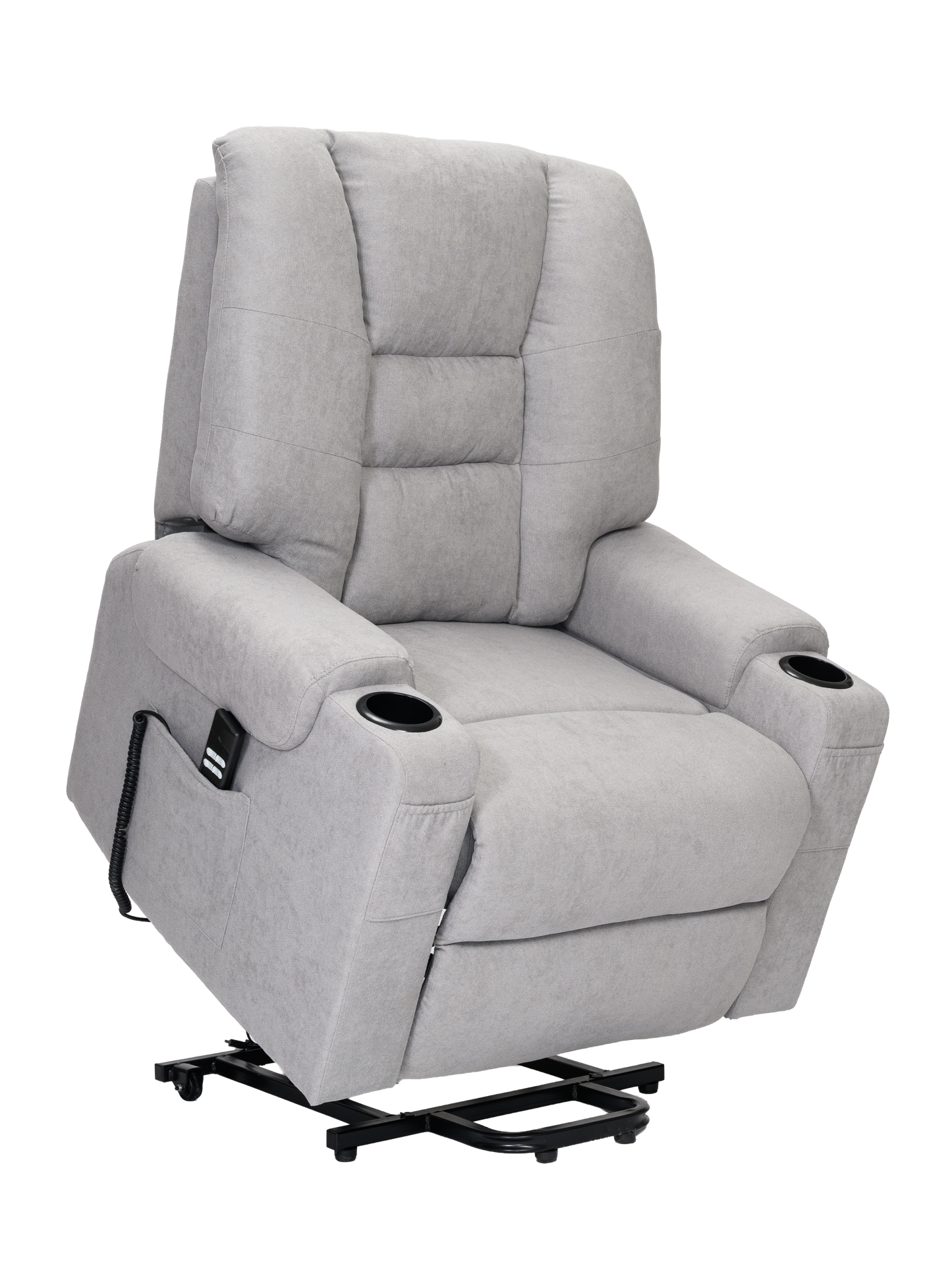 Bonny2 Poltrona Relax Elettrica alzapersona 2 motori Braccioli estraibili Vibromassaggio Detraibile