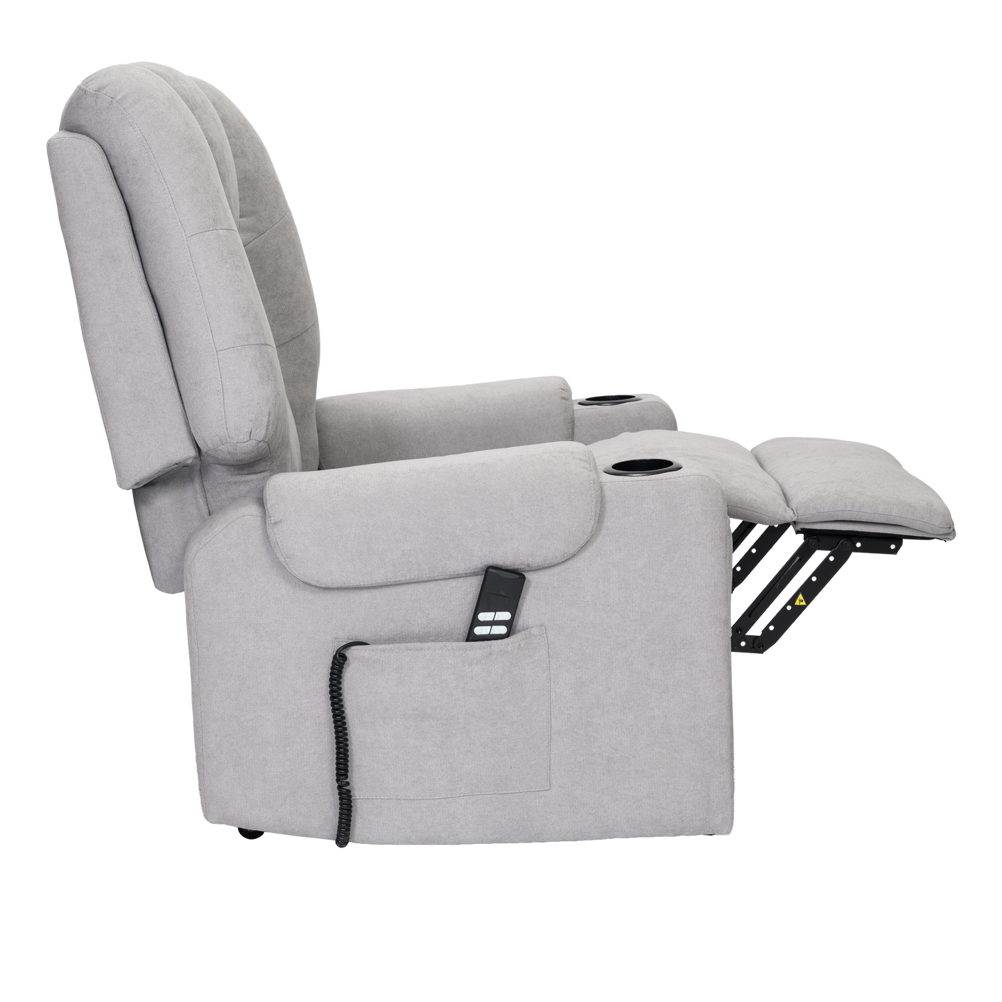 Bonny2 Poltrona Relax Elettrica alzapersona 2 motori Braccioli estraibili Vibromassaggio Detraibile