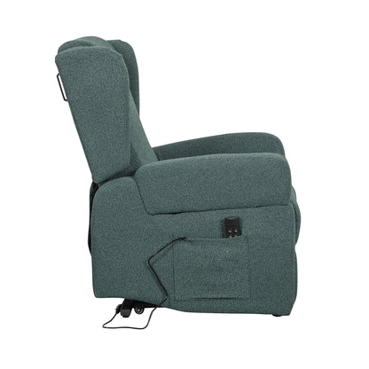 Erika2 Poltrona disabili 2 motori Roller Memory Braccioli estraibili Tavolino Maniglie Detraibile 19%