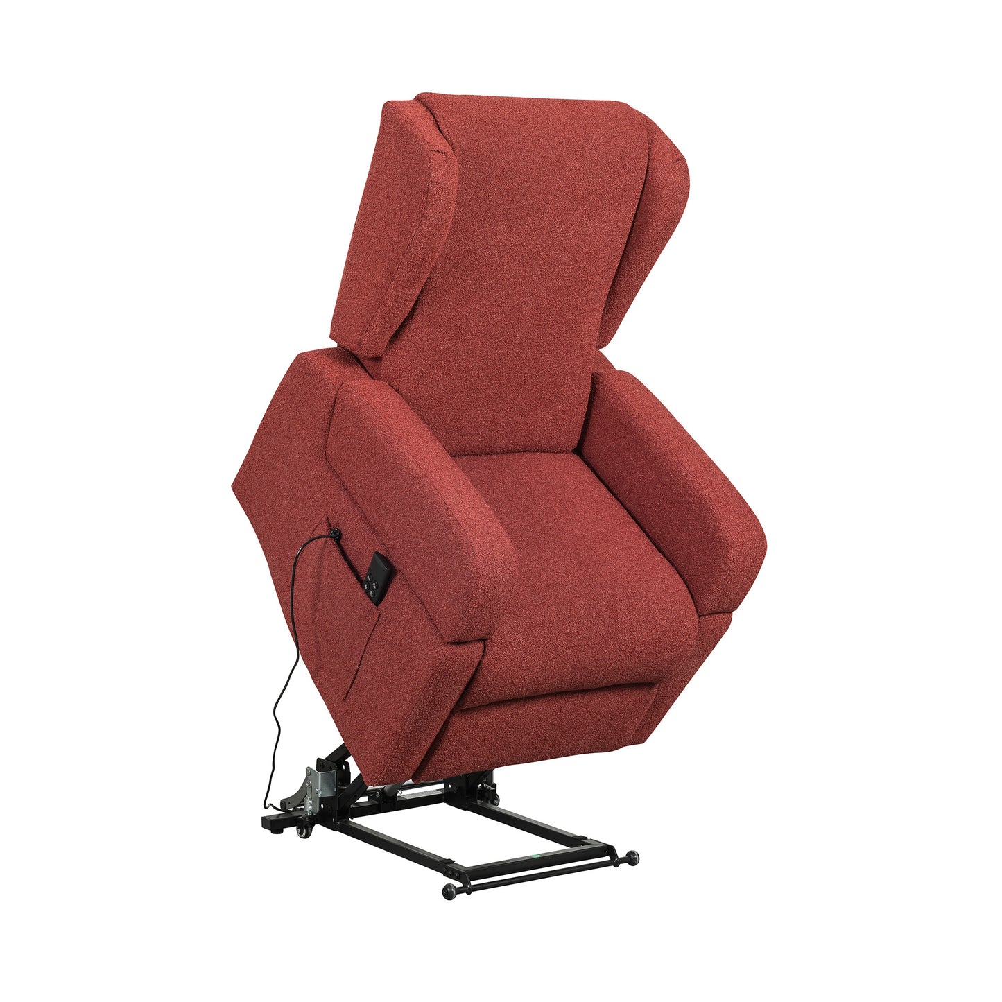 Erika2 Poltrona disabili 2 motori Roller Memory Braccioli estraibili Tavolino Maniglie Detraibile 19%