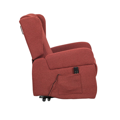 Erika2 Poltrona disabili 2 motori Roller Memory Braccioli estraibili Tavolino Maniglie Detraibile 19%