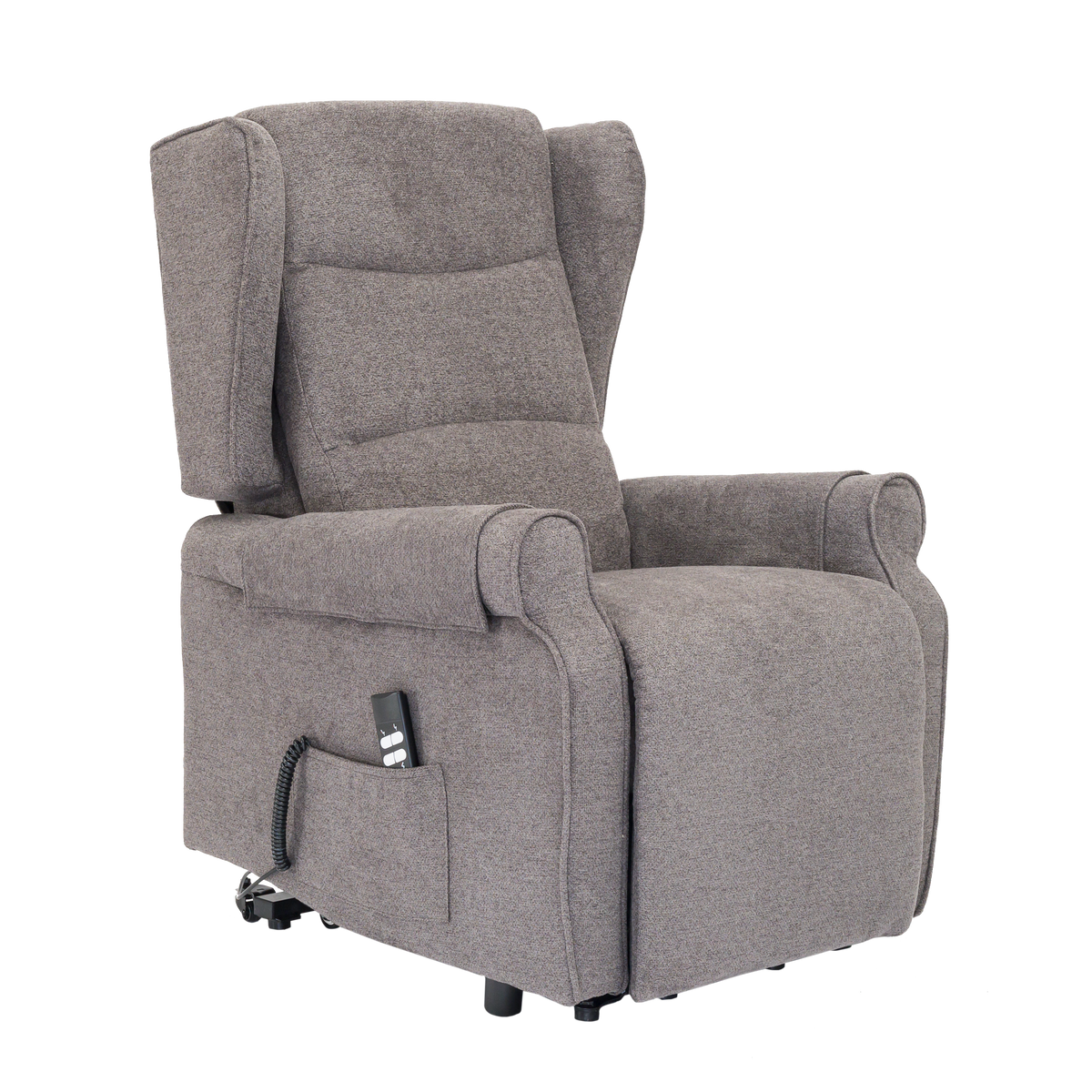 Bob2 Grigio OUTLET Poltrona elettrica Roller Copribraccioli Estensione pediera Zero Gravity Detraibile 19%