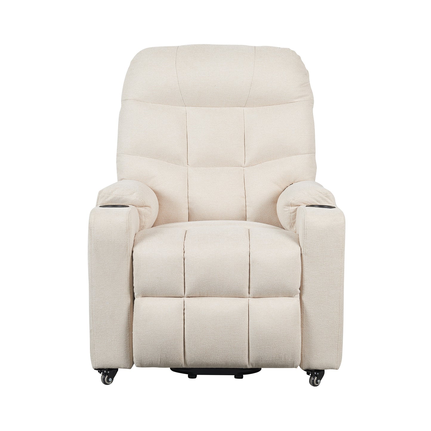 Patty2 Poltrona Relax alzapersona 2 motori Vibromassaggio e Riscaldamento Detraibile 19% Kit 4 ruote