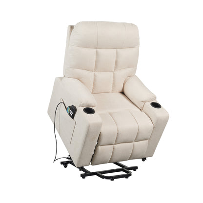 Patty2 Poltrona Relax alzapersona 2 motori Vibromassaggio e Riscaldamento Detraibile 19% Kit 4 ruote