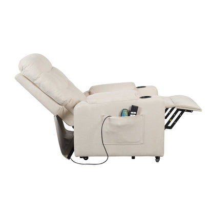 Patty2 Poltrona Relax alzapersona 2 motori Vibromassaggio e Riscaldamento Detraibile 19% Kit 4 ruote