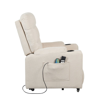 Patty2 Poltrona Relax alzapersona 2 motori Vibromassaggio e Riscaldamento Detraibile 19% Kit 4 ruote