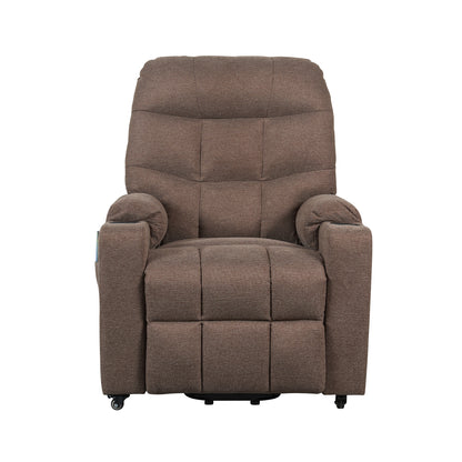 Patty2 Poltrona Relax alzapersona 2 motori Vibromassaggio e Riscaldamento Detraibile 19% Kit 4 ruote