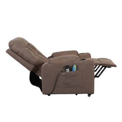 Patty2 Poltrona Relax alzapersona 2 motori Vibromassaggio e Riscaldamento Detraibile 19% Kit 4 ruote