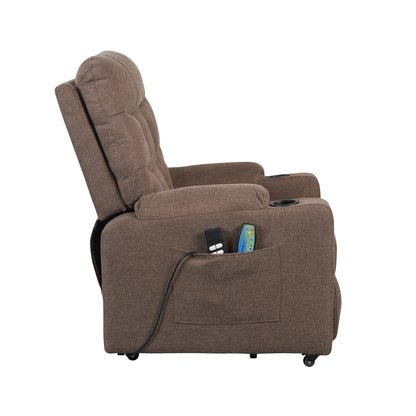 Patty2 Poltrona Relax alzapersona 2 motori Vibromassaggio e Riscaldamento Detraibile 19% Kit 4 ruote