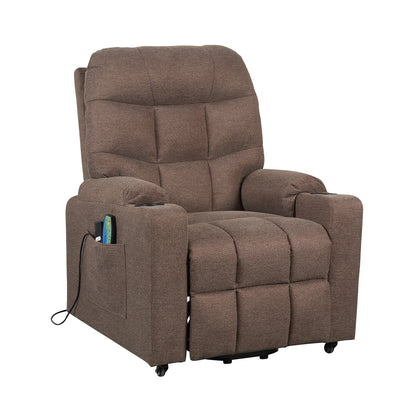 Patty2 Poltrona Relax alzapersona 2 motori Vibromassaggio e Riscaldamento Detraibile 19% Kit 4 ruote