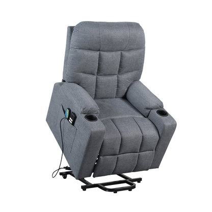 Patty2 Poltrona Relax alzapersona 2 motori Vibromassaggio e Riscaldamento Detraibile 19% Kit 4 ruote