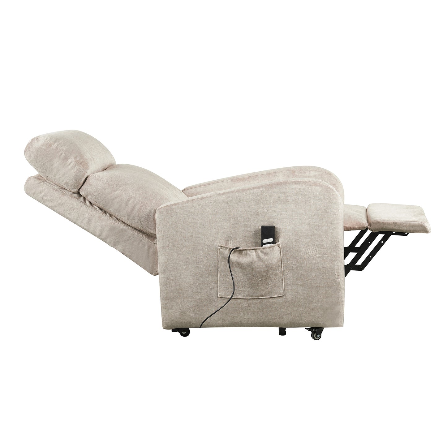 Pam2 Poltrona Relax elettrica 2 motori Sfoderabile Lavabile Detraibile 19% Kit 4 ruote