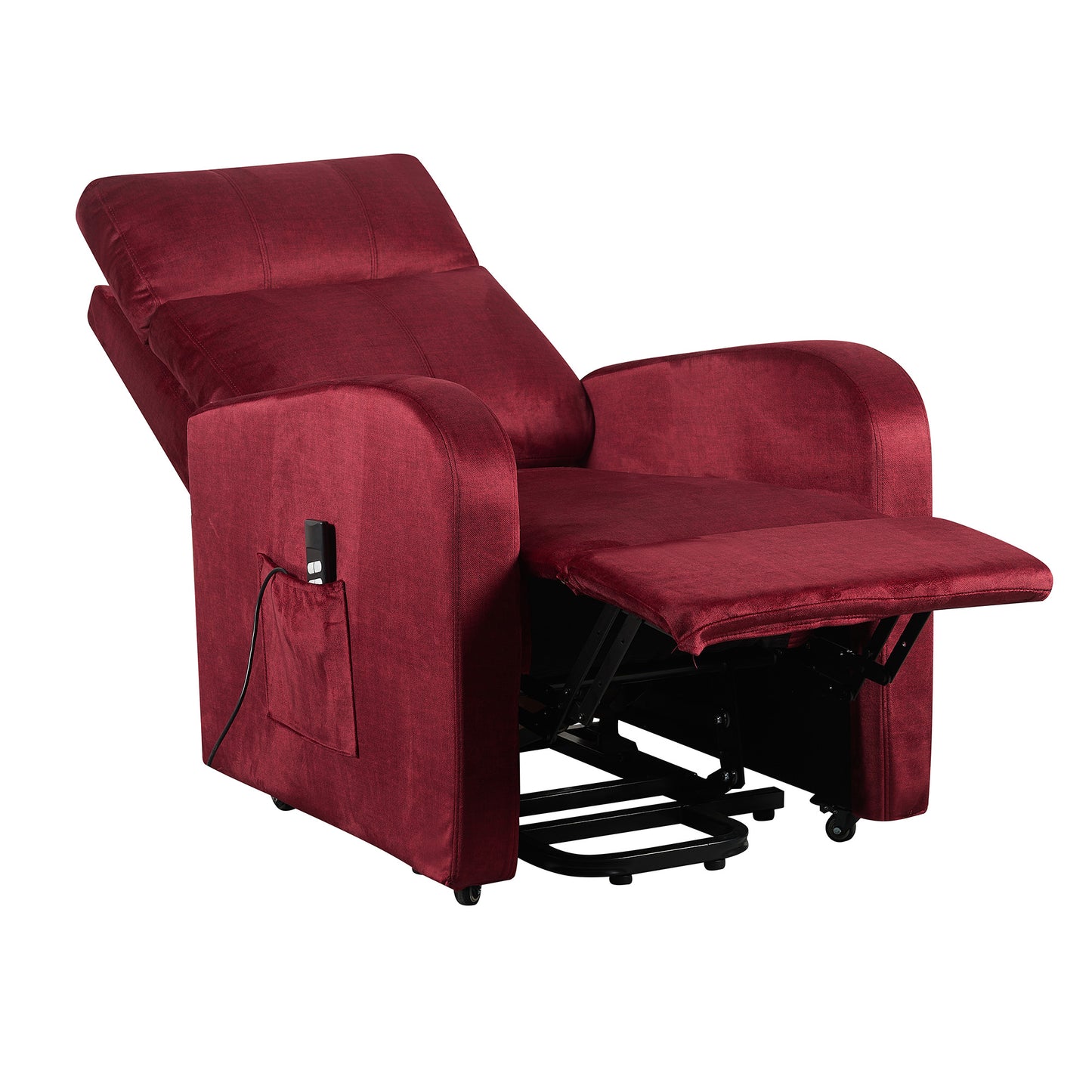 Pam2 Poltrona Relax elettrica 2 motori Sfoderabile Lavabile Detraibile 19% Kit 4 ruote