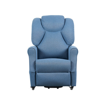 Angela1 Poltrona relax alzapersona 1 motore Vibromassaggio Riscaldamento Detraibile 19% Kit 4 ruote