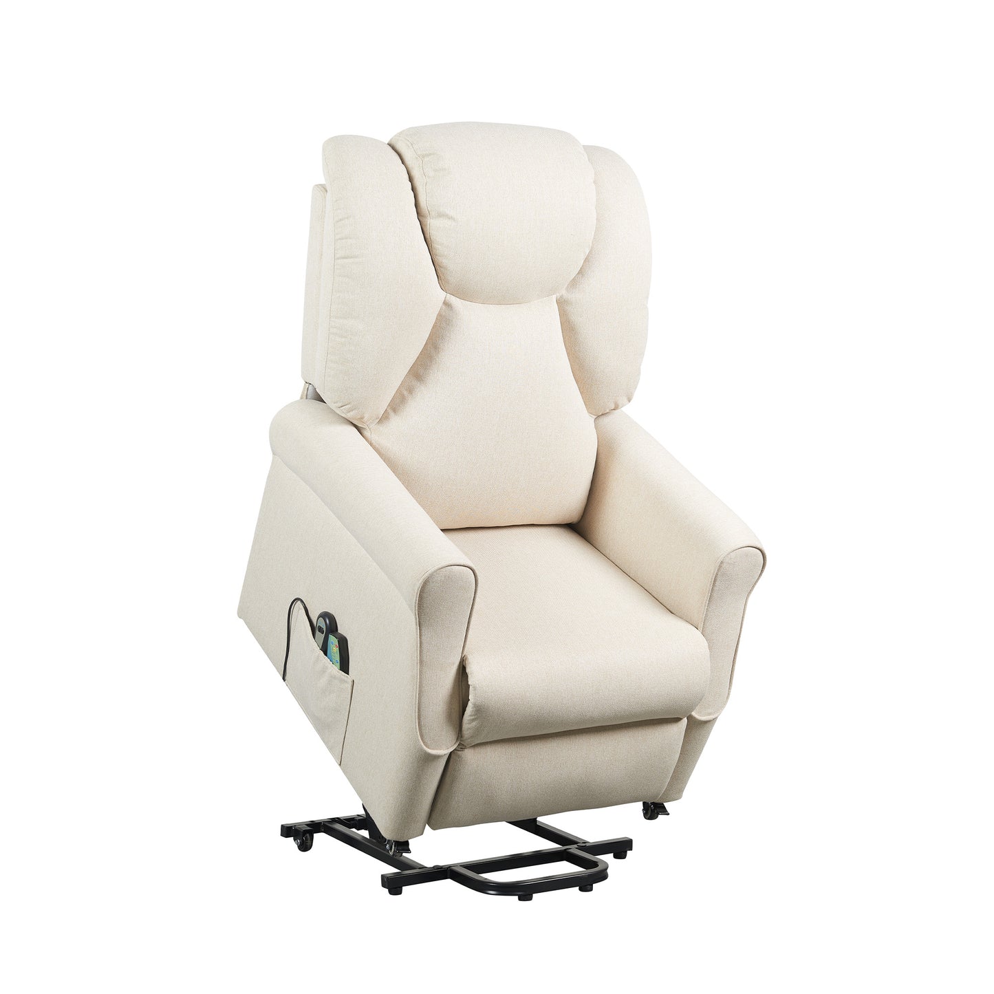 Angela1 Poltrona relax alzapersona 1 motore Vibromassaggio Riscaldamento Detraibile 19% Kit 4 ruote
