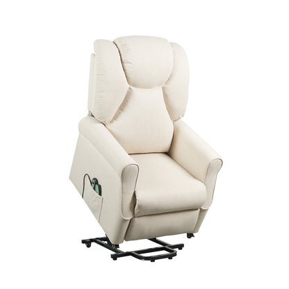 Angela1 Poltrona relax alzapersona 1 motore Vibromassaggio Riscaldamento Detraibile 19% Kit 4 ruote