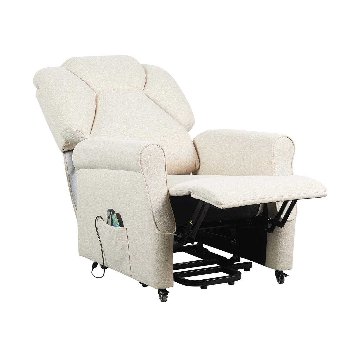 Angela1 Poltrona relax alzapersona 1 motore Vibromassaggio Riscaldamento Detraibile 19% Kit 4 ruote