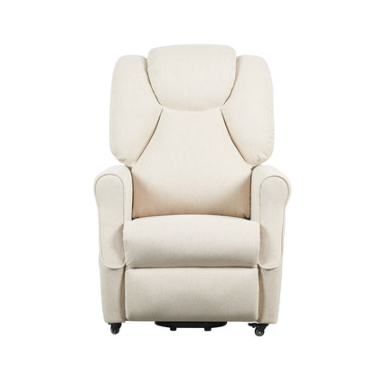 Angela1 Poltrona relax alzapersona 1 motore Vibromassaggio Riscaldamento Detraibile 19% Kit 4 ruote