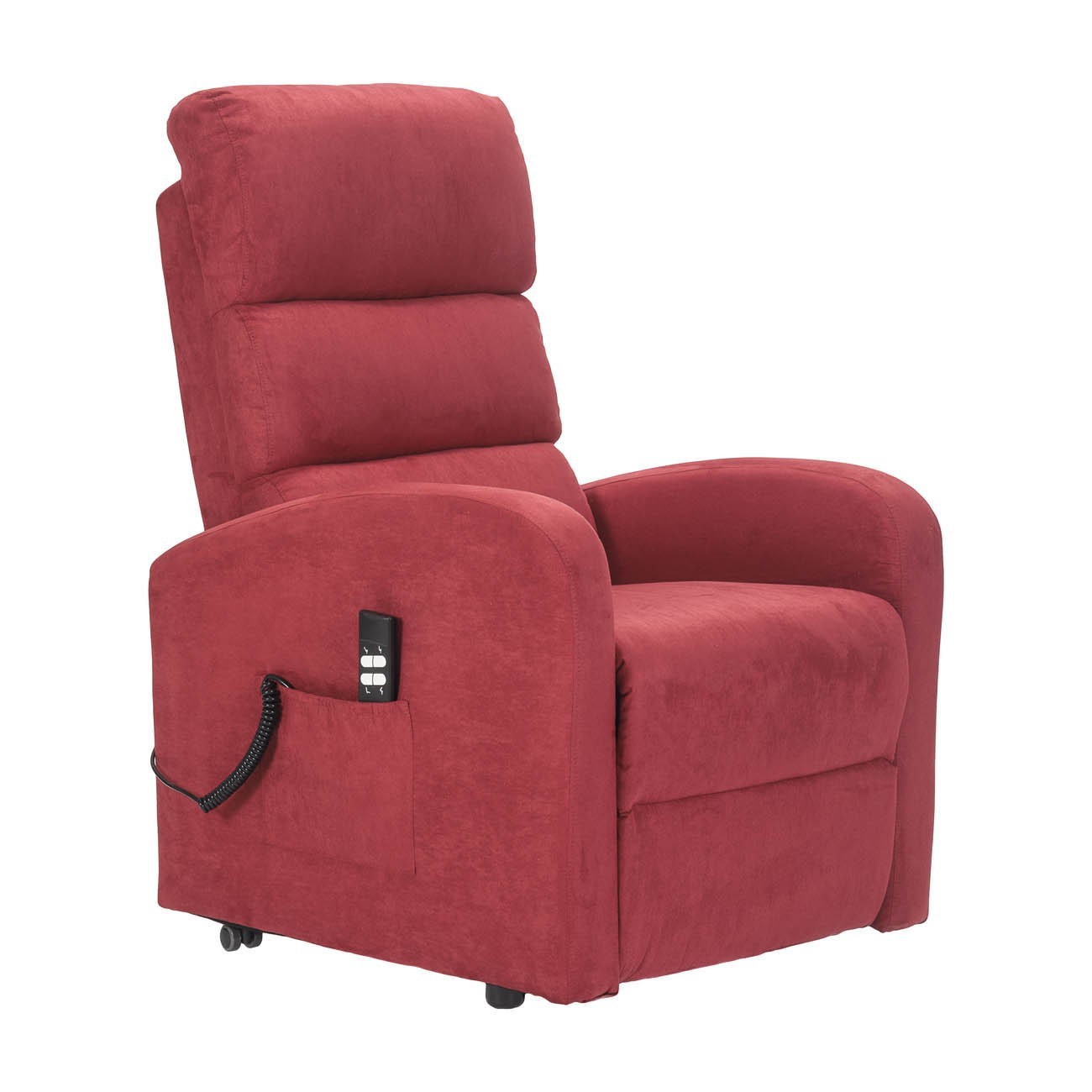 Jessica1 Poltrona elettrica alzapersona 1 motore Detraibile 19% Kit 4 ruote