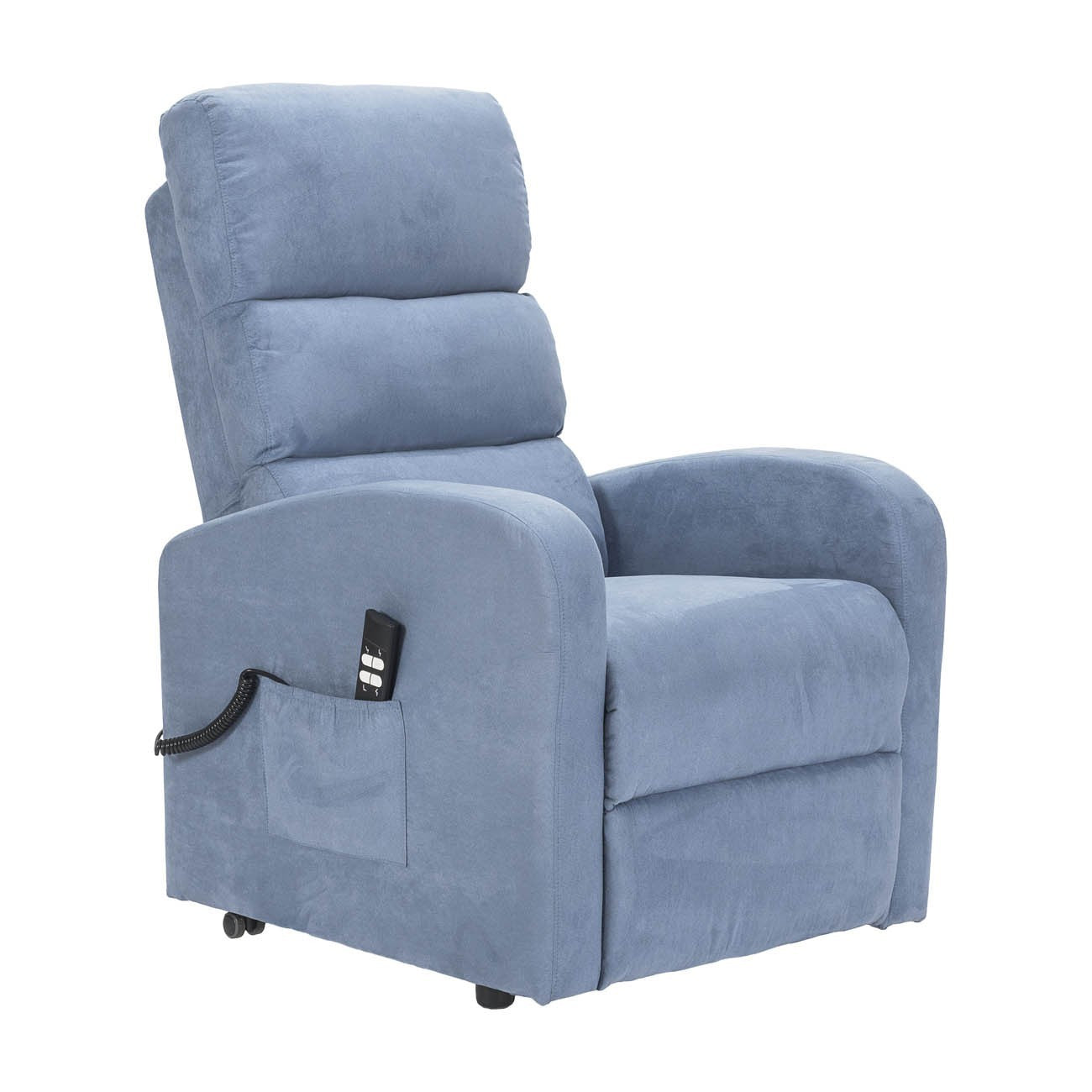 Jessica1 Poltrona elettrica alzapersona 1 motore Detraibile 19% Kit 4 ruote