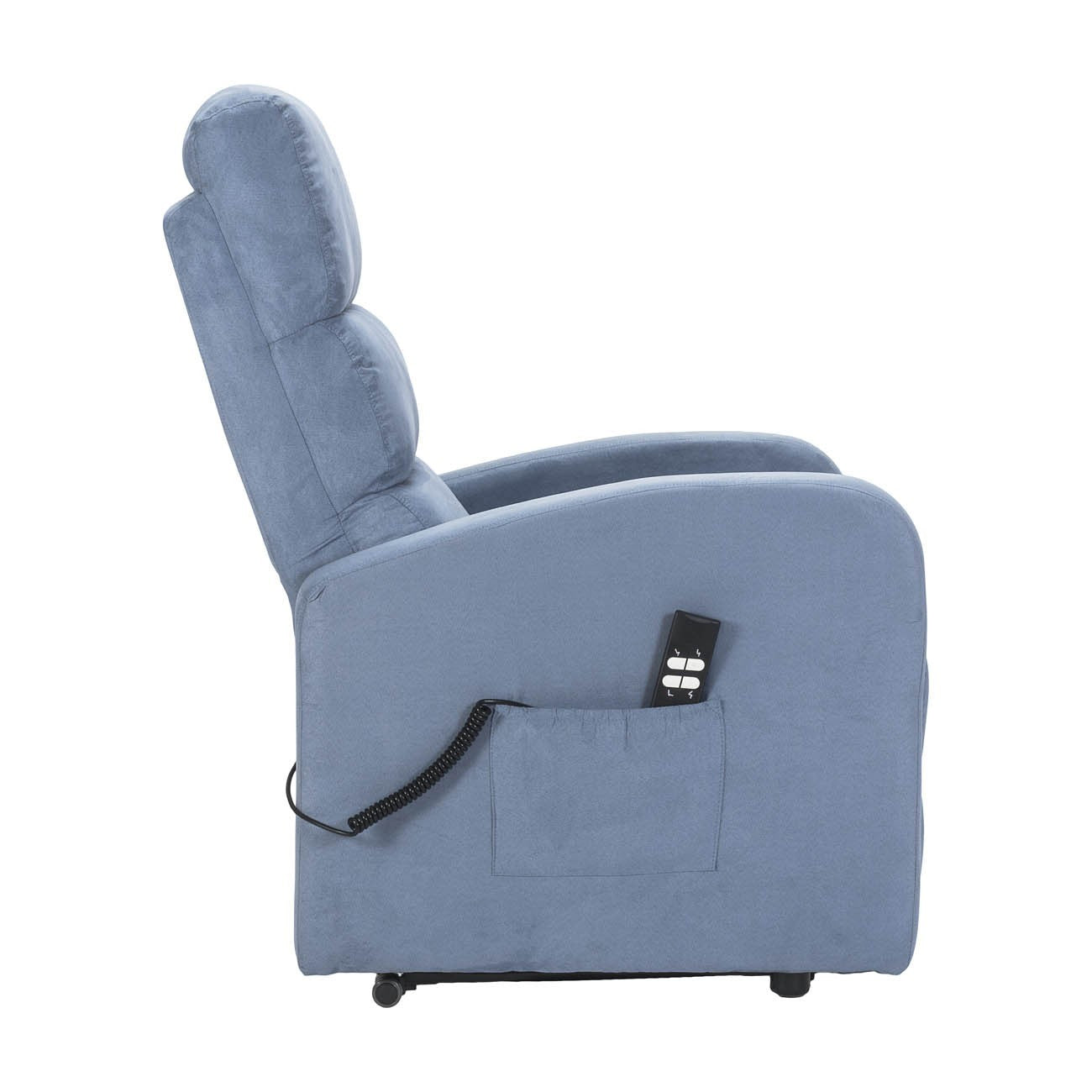 Jessica1 Poltrona elettrica alzapersona 1 motore Detraibile 19% Kit 4 ruote