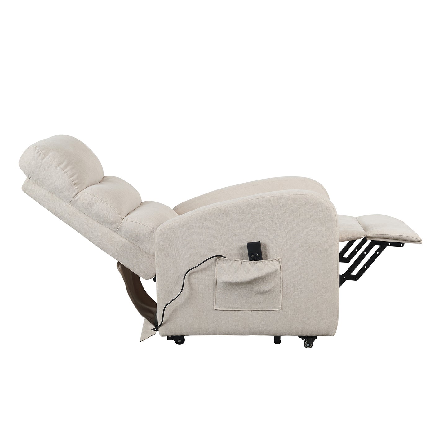 Jessica1 Poltrona elettrica alzapersona 2 motori Detraibile 19% Kit 4 ruote